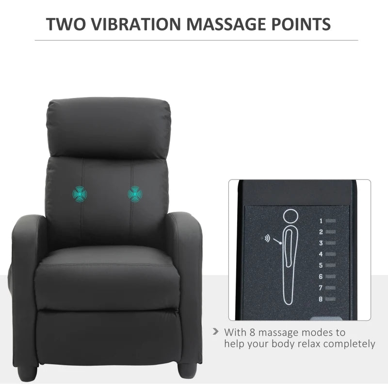 Recliner Massage Armchair With Remote Control
