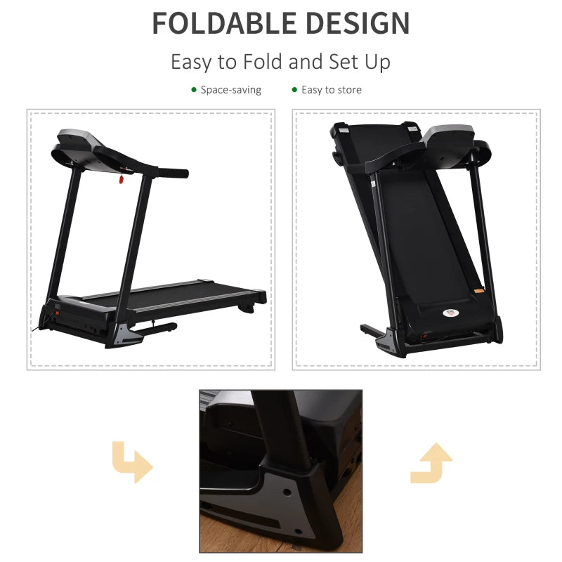 12.8 km/h Incline Folding Treadmill