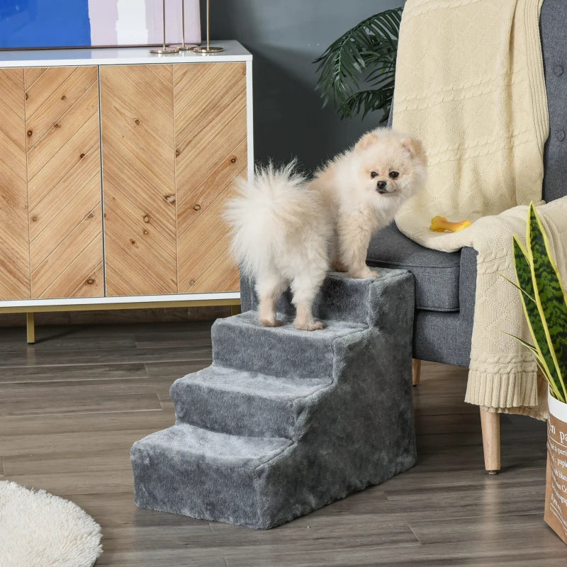 Four-Step Pet Stairs For Small Dog and Cat